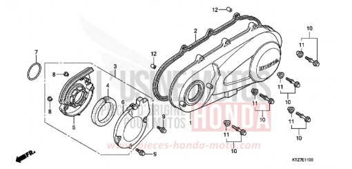 PANNEAU CARTER-MOTEUR G. PES1258 de 2008